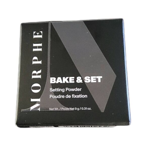 BNIB~MORPHE COSMETICS Bake & Set Setting Powder in Translucent~9g/0.31 oz. - Picture 2 of 3